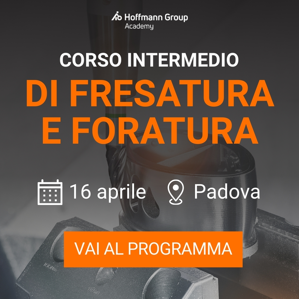 corso di fresatura e foratura